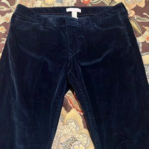 Navy corduroy Banana Republic pants